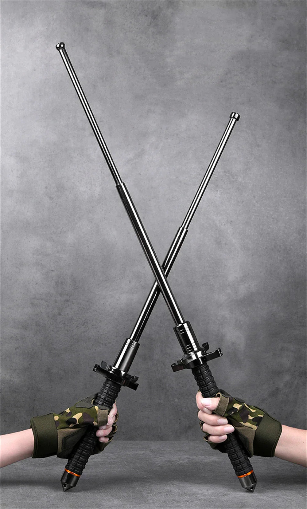 Retractable Walkin Sticks © Secure Guard Defence Stick